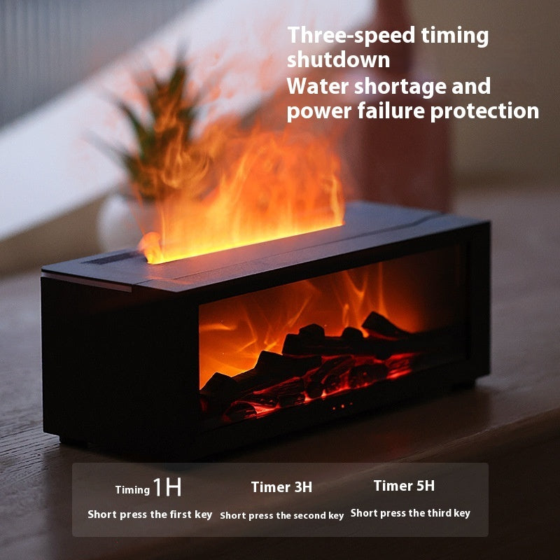 Flame Effect Aroma Diffuser Humidifier