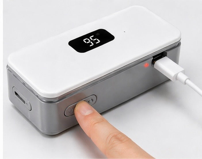 2-in-1 Rechargeable Mini Bag Sealer & Cutter – Keep Food Fresh Longer