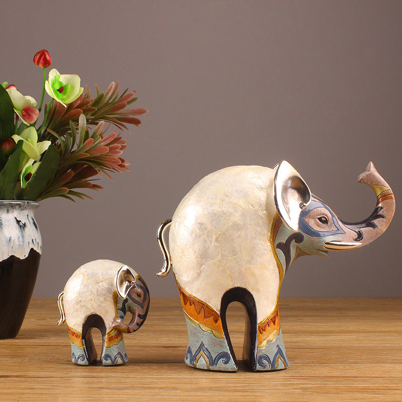 Luxury Resin Elephant Decor – Elegant Home & Office Decoration Statue
