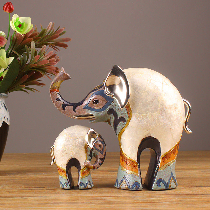 Luxury Resin Elephant Decor – Elegant Home & Office Decoration Statue