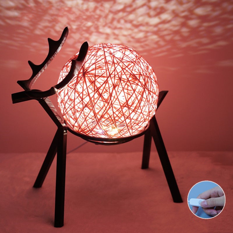 Ocean Glow Moon Lamp – Romantic Bedside Night Light