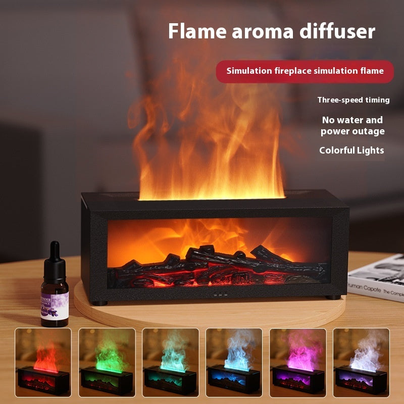 Flame Effect Aroma Diffuser Humidifier