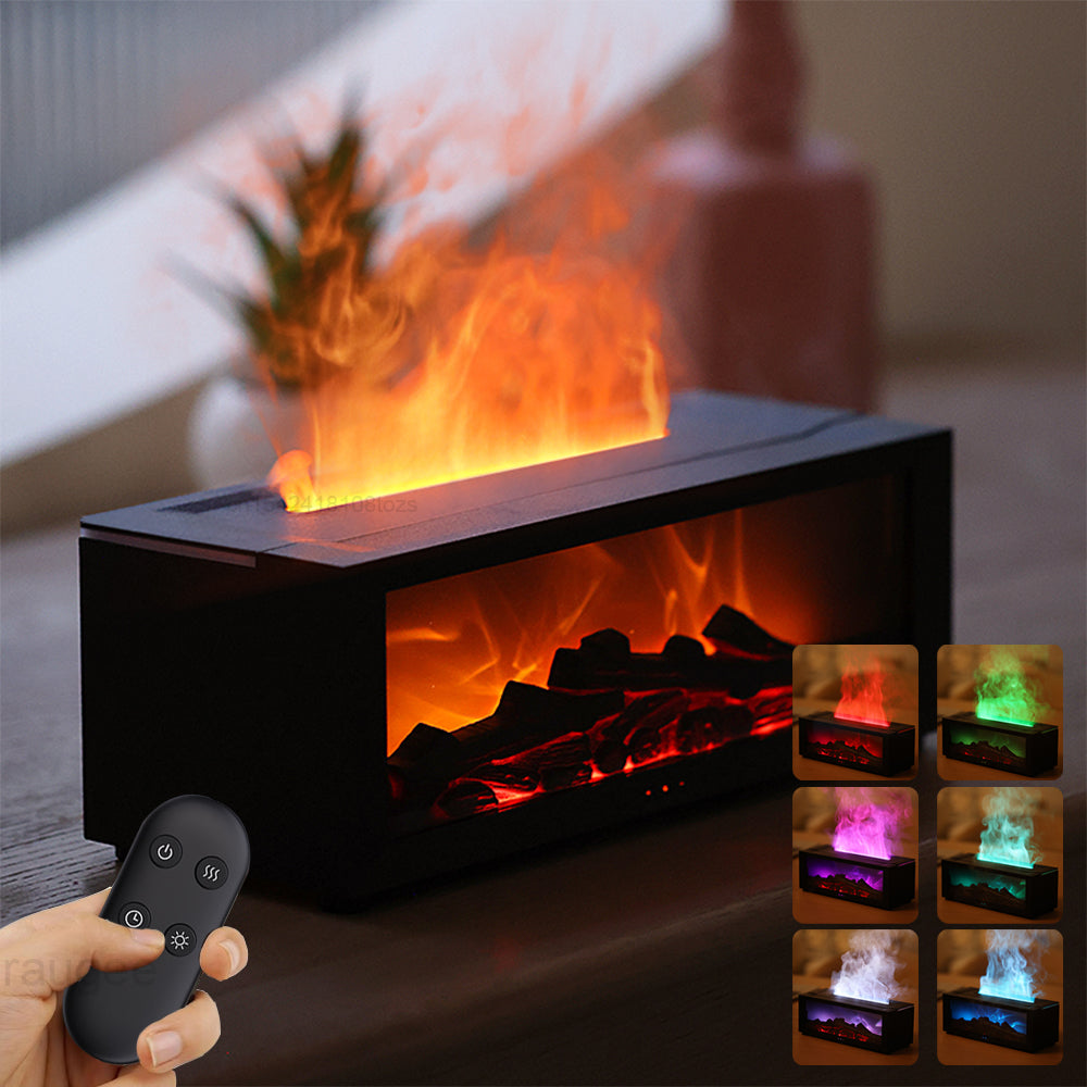 Flame Effect Aroma Diffuser Humidifier