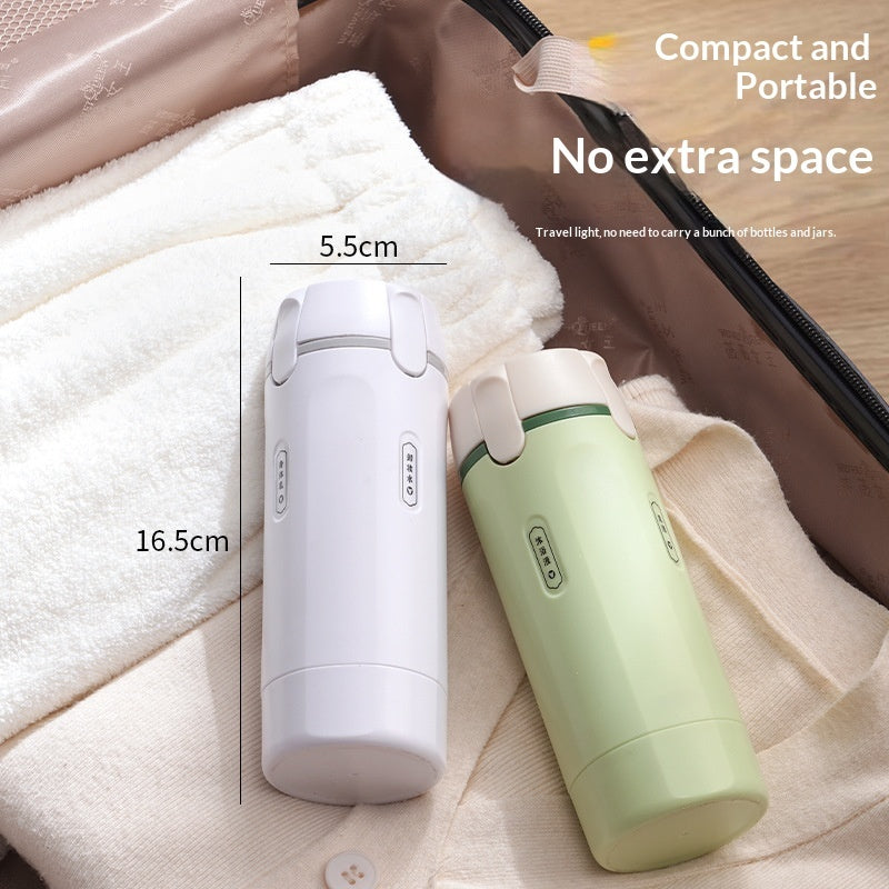 4-in-1 Travel Dispenser Bottle | Leakproof Portable Toiletry Set