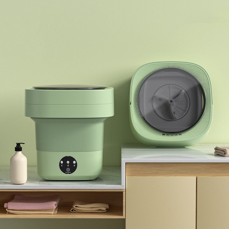 Portable Mini Foldable Washing Machine with Spin Dry