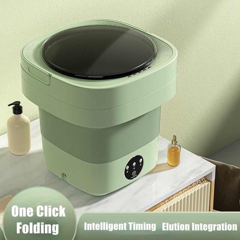 Portable Mini Foldable Washing Machine with Spin Dry